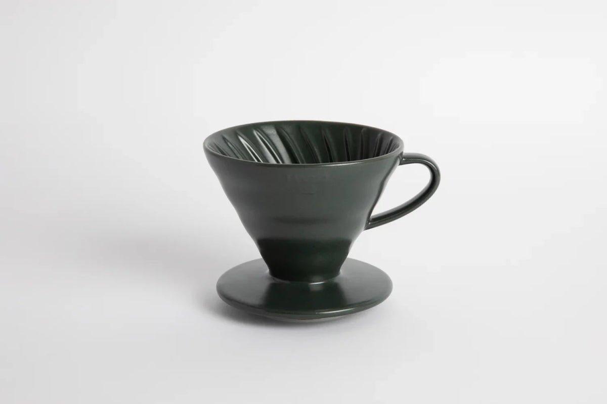 Hario-02 V60 2 Cup Cone (Ceramic) BLACK