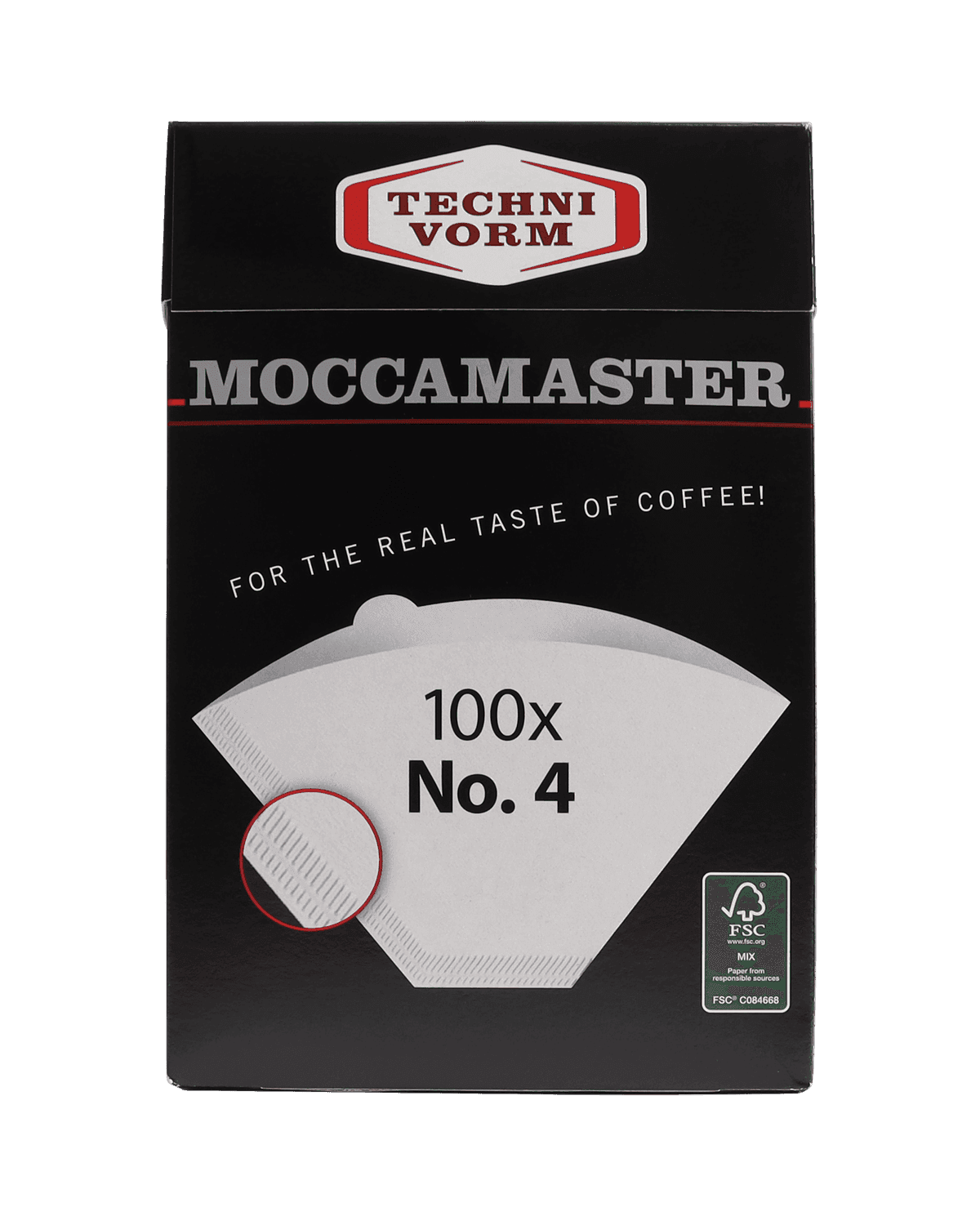Moccamaster #4 White Paper Filters