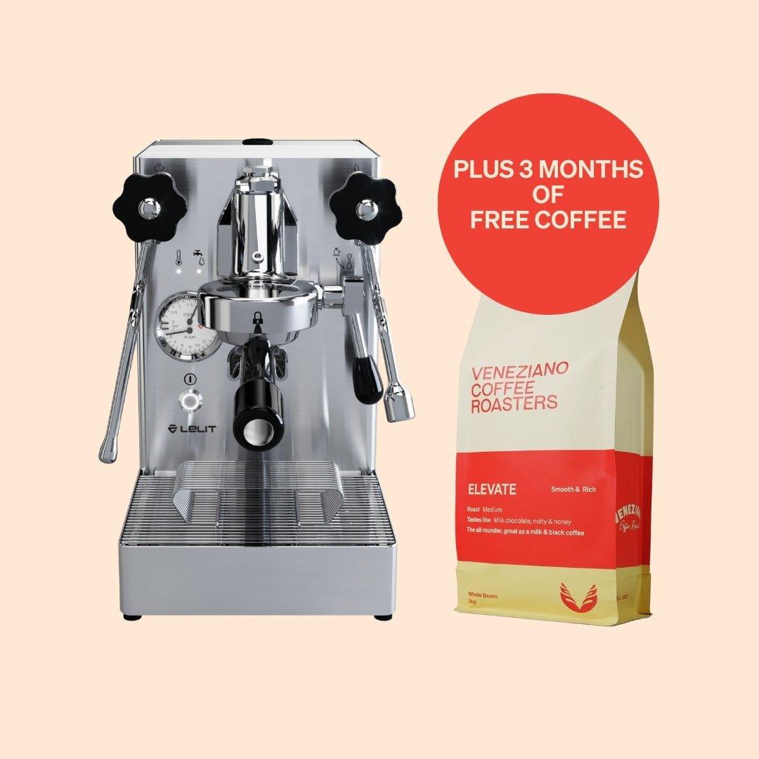 Lelit MaraX with 3 months of coffee